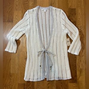 Coldwater Creek knit jacket sweater size 14